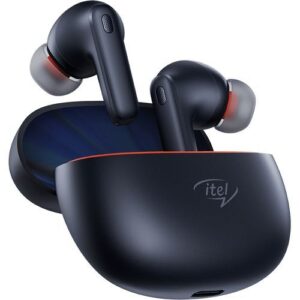 Itel BudsPlay Buds Bass 4 Mic, ENC 45ms Ultra Low Latency, Game Mode Earbuds