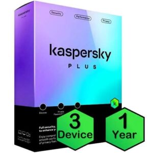 KL1042Q5CFS, Kaspersky Plus 3 Device, 3 Year Advanced Internet Security