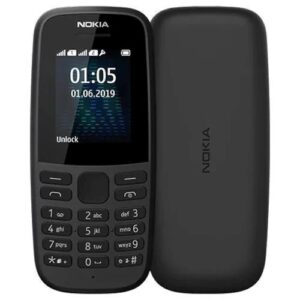 Nokia105 HD 1.8", Dual SIM Feature Phone, Long-Lasting Battery, Durable Design