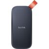 SanDisk E30 Portable External SSD 2TB, SDSSDE30-2T00-G26, Black