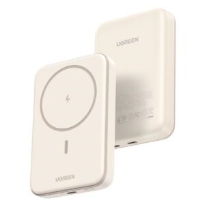 UG-25208, UGREEN 10000mAh Magnetic Wireless, Power Bank, Beige, PB561