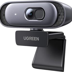 UG-35626, UGREEN USB 2K Webcam, Full HD Resolution 1080P, Built in Dual Mic, CM778