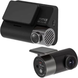 70Mai Dash Cam A800S + Rear, 4K UHD Resolution, Built in GPS