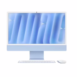 Apple iMac M4 Chip, 16GB RAM 256GB SSD, 24 Inch Display, Blue & Silver