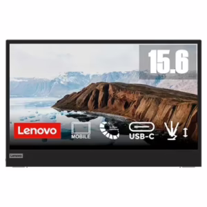 Lenovo L15 15.6" FHD USB-C Portable Monitor, Grey, 66E4UAC1WL