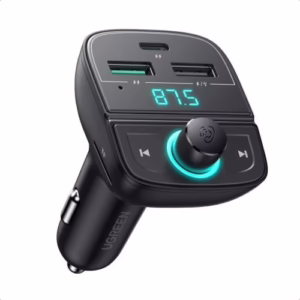 UG-80910, UGREEN Bluetooth Car Charger, 5.0+PD+QC3.0+USB Flash Drive + TF, Black, CD229