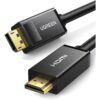 UG-10204, UGREEN DisplayPort Male to HDMI Male, Cable 5m, (Black), DP101