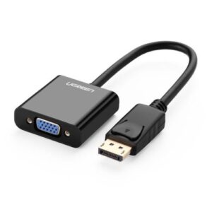 UG-20415, UGREEN DisplayPort Male to VGA Female Converter, (Black), DP109
