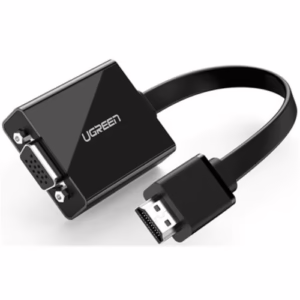 UG-40248, UGREEN HDMI to VGA Converter 25cm, (Black), MM103