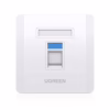 UG-80180, UGREEN Single-Port Ethernet Wall Plate, White, NW144