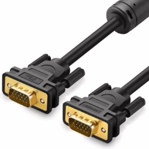 UG-11646, UGREEN VGA Male to Male Cable 2m, (Black), VG101