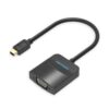 VEN-HBDBB, Vention HBDBB Mini (DP) To VGA Converter 0.15M, Black