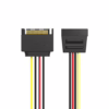 VEN-KDABY, Vention KDABY SATA 15P Power Extension Cable 0.3M, Black