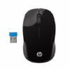 HP Wireless Mouse 200, 2.4 GHz wireless via USB Type-A receiver, Black (X6W31AA)