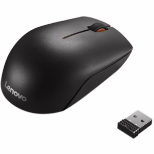 Lenovo 150 Wireless Mouse, LED Optical Sensor, Black, GY51L52638